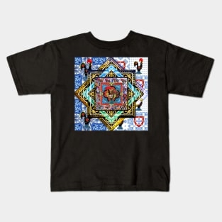 Portuguese folk art Kids T-Shirt